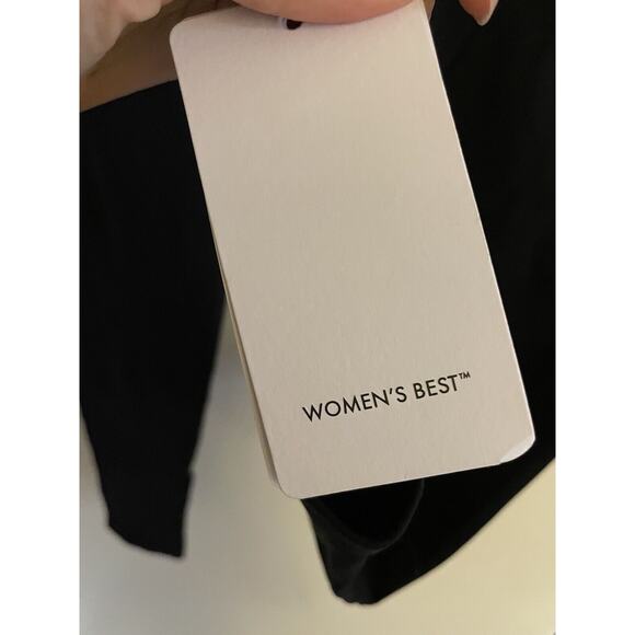 Women's Best Medium Black Renew Seamless Leggings High-Waisted Ribbed Waistband - Picture 9 of 9